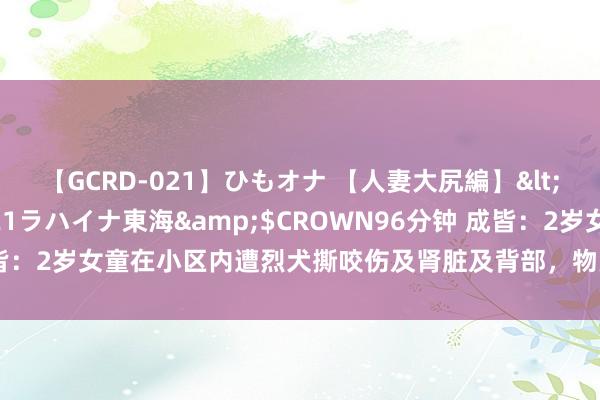 【GCRD-021】ひもオナ 【人妻大尻編】</a>2008-06-21ラハイナ東海&$CROWN96分钟 成皆：2岁女童在小区内遭烈犬撕咬伤及肾脏及背部，物业称：肇事黑狗还在找