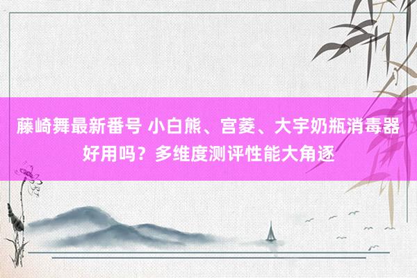 藤崎舞最新番号 小白熊、宫菱、大宇奶瓶消毒器好用吗？多维度测评性能大角逐